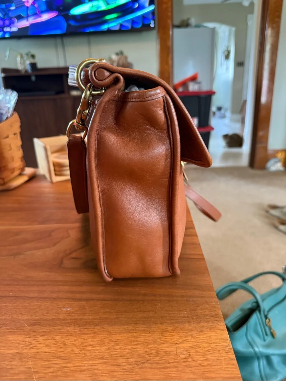 Vintage 1994 Made in USA Coach Willis Bag 9927